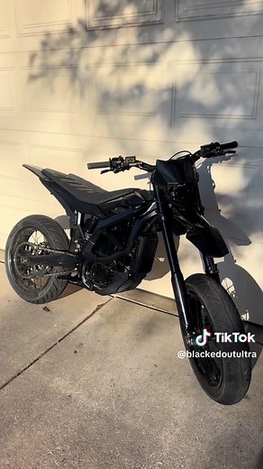 Blacked Out Surron UltraBee Supermoto Build
