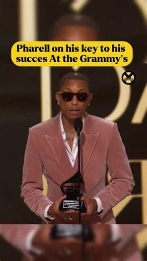 Pharrell reveals the REAL key to success 🏆
