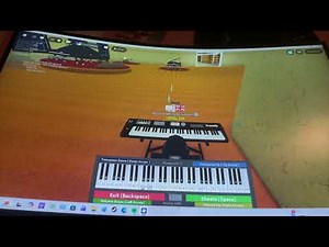 Godzilla theme 1954 piano on Roblox tutorial