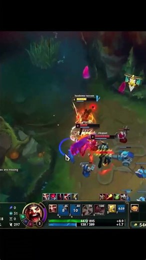 Handsome Raccoon - Draven Moment - League of Legends #shorts