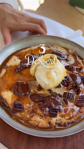 3 must try desserts in London if you have a sweet tooth and only settle for desserts with main character energy 🤍 Dreamy desserts and aesthetic vibes, add these to your list asap and follow @digitaldiarylondon for more London eats, treats & pretty places 🫶🏼 •Milk chocolate cookie frosties soft serve at NAC London •Cookie dessert to share (dark chocolate salted butter caramel with vanilla ice cream) ; La Môme London at The Berkeley •Table-side chocolate mousse with various toppings at Amelie L