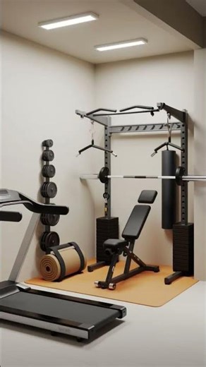 Budget Home Gym Setup at Home | Affordable & Easy Ideas #homegym #gym #homefitness