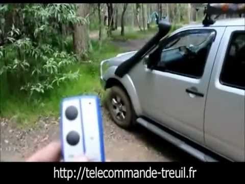 Telecommande sans fil pour treuil