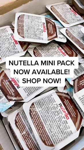 Nutella Mini Pack - Shop Now!