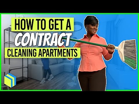 HOW TO GET A CONTRACT CLEANING APARTMENT COMPLEXES