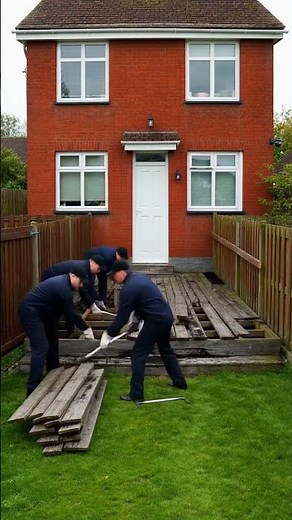 Amazing Deck Rebuild from Start to Finish #construction #diy #deck