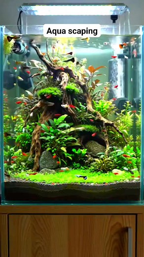 Aqua scaping, #aquascape #AquascapingCommunity #aquatic #aquascapinggermany #aquarium #aquascaping #aquascapingworld | Aqua.scaping