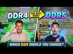 DON'T Make This Mistake! 🛑 DDR4 vs DDR5 RAM: The Brutal Truth For Gaming & Editing!