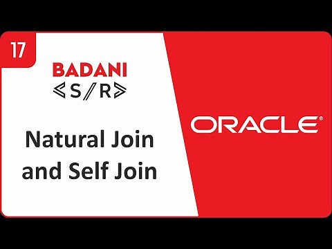 #17 Natural Join and Self Join in SQL (Hindi) || What is natural join? || What is self join?
