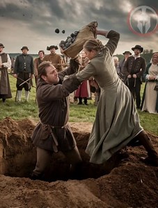 In medieval Germany, a unique and unusual method existed for married couples to legally resolve their disputes: a martial duel. This bizarre tradition was meant to level the playing field between men and women, taking into account the physical differences between them. The man was placed inside a hole dug into the ground, limiting his movement and restricting him to fight with only one arm, as the other was tied behind his back. Meanwhile, the woman was allowed full freedom of movement and was e