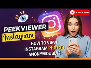 Peekviewer Instagram Review 2026 | how to view Instagram photos anonymously? #digitalsafety