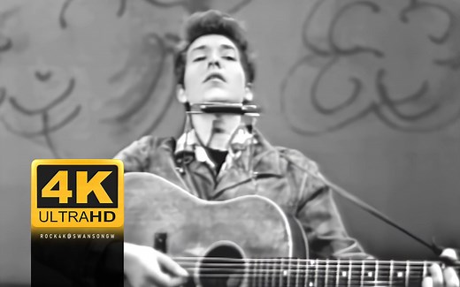 Bob Dylan - Blowing In The Wind - Live 1963 【4K修复】