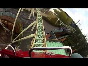 Thorpe Park - Colossus front seat on ride POV 1080p wide angle