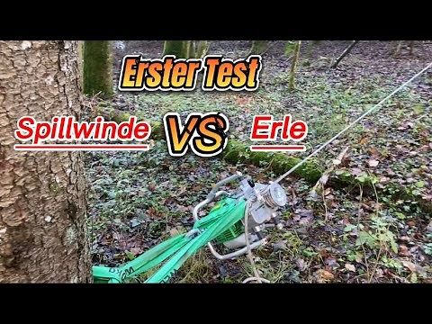 Erster Test der neuen Spillwinde von Eder
