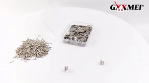 GXXMEI 100PCS 10 x 8mm Mini Metal Hinges Hardware 180 Degree Miniature Furniture Wooden Box Jewelry Chest Box Dollhouse Cabinet DIY Accessories