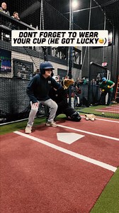 PSA: don't forget to wear your cup 🤪 #baseball #catcherslife | Catching Made Simple
