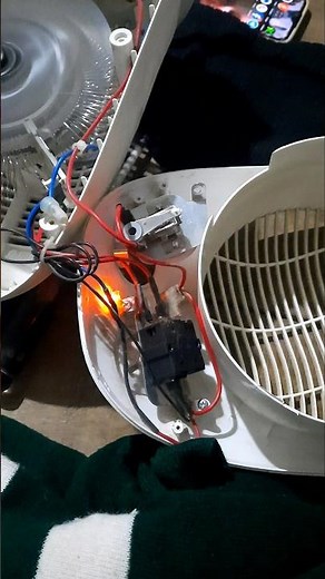 Heater Fan Repairing | Fan Heater Problem #dcmoto #youtubeshorts #heatercentral