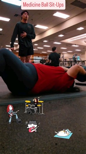 Jennifer Castillo on Instagram: "Medicine ball sit-ups build a stronger, more defined core (abs, obliques, lower back) by adding resistance to the traditional move, improving stability, coordination, and power, and preparing you for more advanced movements, all while engaging lower body muscles like glutes and hamstrings for a full-body benefit. #womenoftiktok #womenover40 #pcosweightloss #gymmotivation #medicineballsitups"