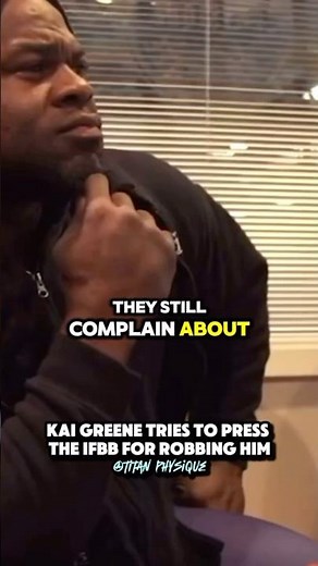 Kai Greene on why Phil heath paid the judges to win Mr Olympia 2014 😳