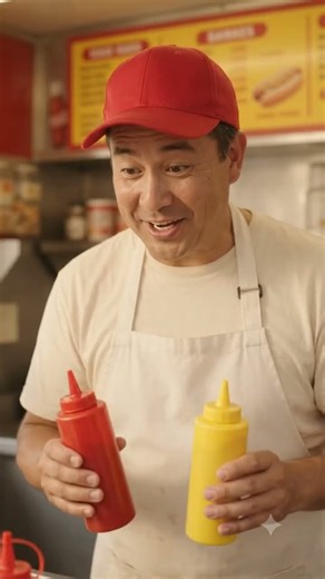 🌭 Hot Dog StandVendor: “Want ketchup or mustard?”👶 “Both. I’m feeling fancy.”