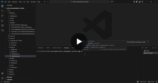 🚀 Movie Management System | Full-Stack MERN Project 🎬 I’m excited to share my latest project — a Movie Management System built using the MERN Stack along with HTML CSS! 🌐💻 This project… | GHAG DEEP
