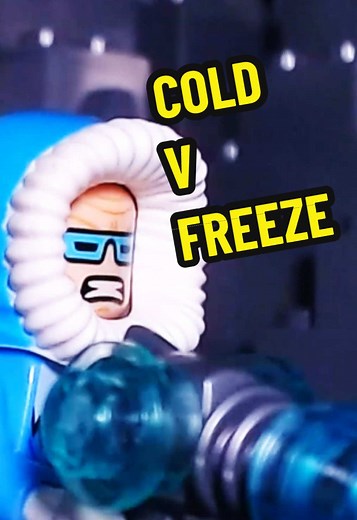 Cold vs Freeze: LEGO Batman Stop Motion Showdown