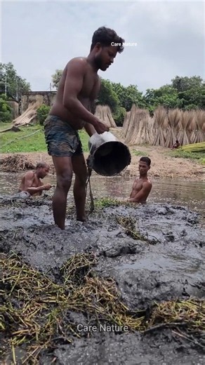 The Secret Behind Strong Jute Ropes 🌾 #farminglife #rural #shorts