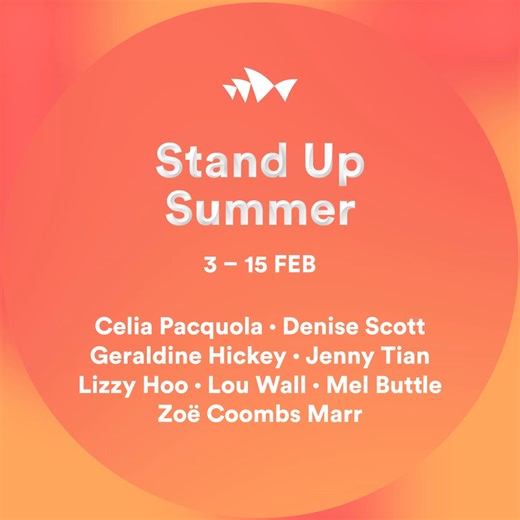 Australia’s sharpest, funniest voices have taken over the Opera House with a powerhouse line-up on stage until 15 Feb. Don't miss fresh perspectives, razor-sharp wit and laugh-out-loud sets from Australia's best comedians. | Sydney Opera House