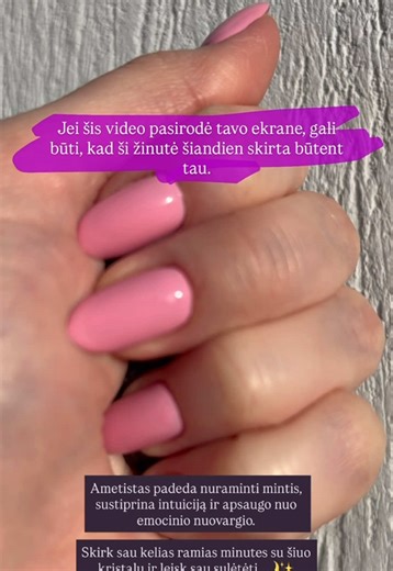 #intuicja #ametyst #dienosenergija #kristalai #ramybe