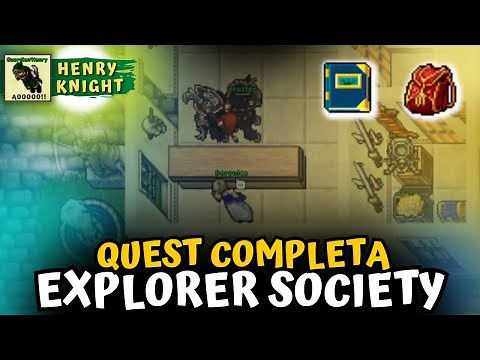 The Explorer Society Quest - Complete Guide | TIBIA QUESTS #35