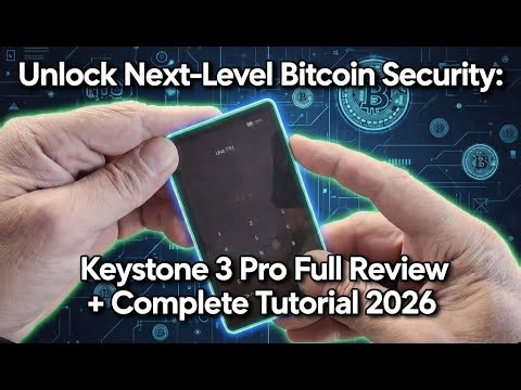 Unlock Next-Level Bitcoin Security: Keystone 3 Pro Full Review + Complete Tutorial 2026