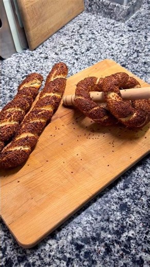 Simit 🥯 #simit #evyapımı #tarif #homemade #recipe