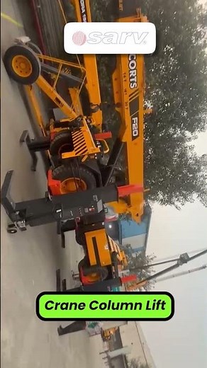 How Crane Column Lifts Save Time in Workshops#CraneColumnLift#EngineLiftingEquipment