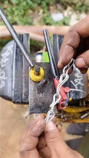 creative idea of chain bending tool #metalcraft #welding #diyproject #ironcraft #crafttools