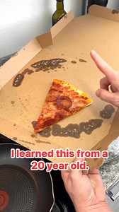 2.2M views · 4.8K reactions | Tip for stale pizza I learned from a 20 year old. #pizzalovers #life | Home Hacks & Easy Snacks | Facebook