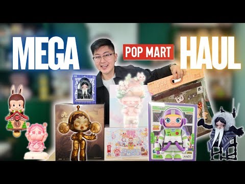 MEGA POP MART 15TH ANNIVERSARY HAUL 😱 WEDNESDAY SKULLPANDA, MEGA DIMOO, BUZZ LIGHTYEAR, WUJIAN'AN