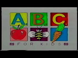 Opening to abc for kids vhs Australia
