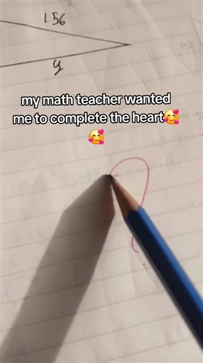 Creative Math Drawing with Heart Shape