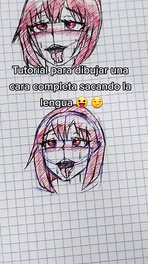 Tutorial para dibujar una cara sabrosa estilo anime