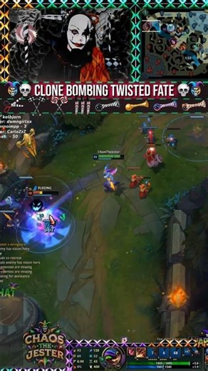 CLONE BOMBING TF! 👀🤡 - (LEAGUE Top-Lane OUTPLAY)