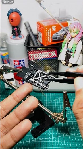 HOW TO MAKE A HOTWHEELS ROLL CAGE #hotwheels #diecast #hotwheelscustom #diecastcustom