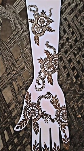 अरेबिक मेहंदी डिजाइन 💞 mehndi#mehndi#heenadesign#heena#shortsfeed#shorts#viral#viralvideo