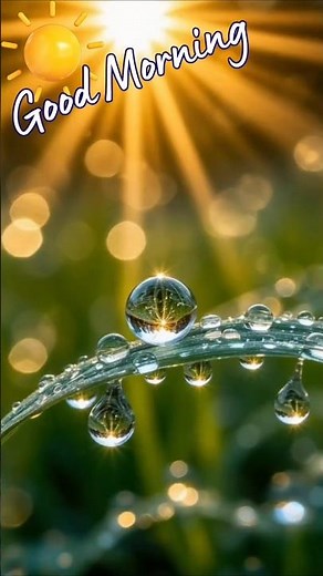 Good Morning🌿Morning nature✨Start a new day brightly🔅Spring Melody