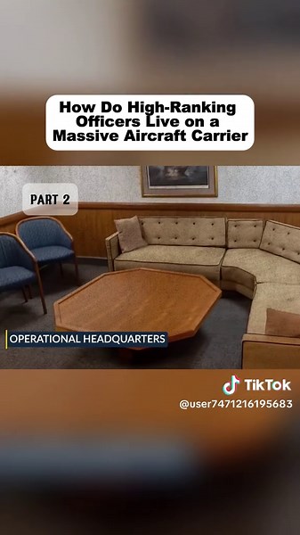 Life of High-Ranking Officers on Aircraft Carriers