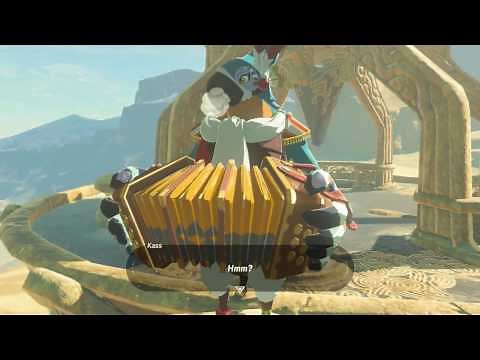 Zelda Breath of the Wild - Kass Shrine - Sign of the Shadow Shrine Quest