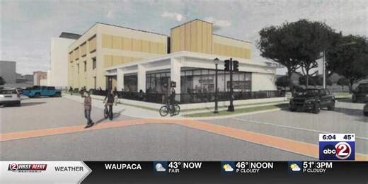 Expansion proposal for downtown Green Bay library