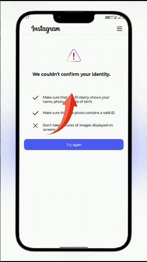 we couldn't confirm your identity Instagram | How to fix we couldn't confirm your identity Instagram