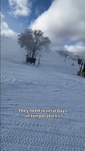 Buck Hill in Burnsville making snow, trying to open Saturday morning