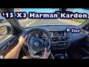 2015 BMW X3 – Harman Kardon 16-speaker Sound System Review