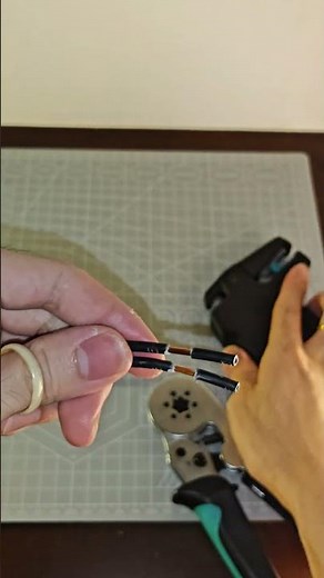 2.5mm Cable Twin Ferrule Crimping Process